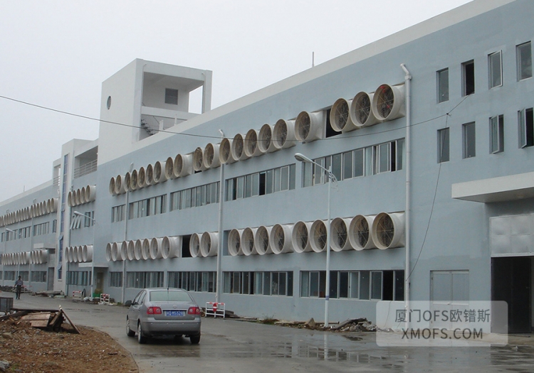 福州負壓風機廠房通風降溫工程案例